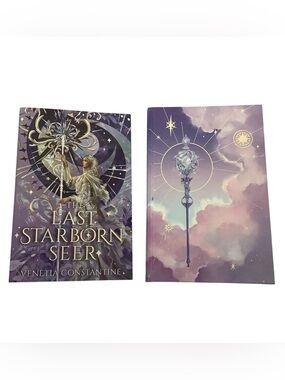 Fairyloot Signed The Last Starborn Seer by Venetia Constantine Hardcover New